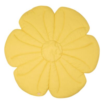 Tapis fleur Lin - "Sunflower"